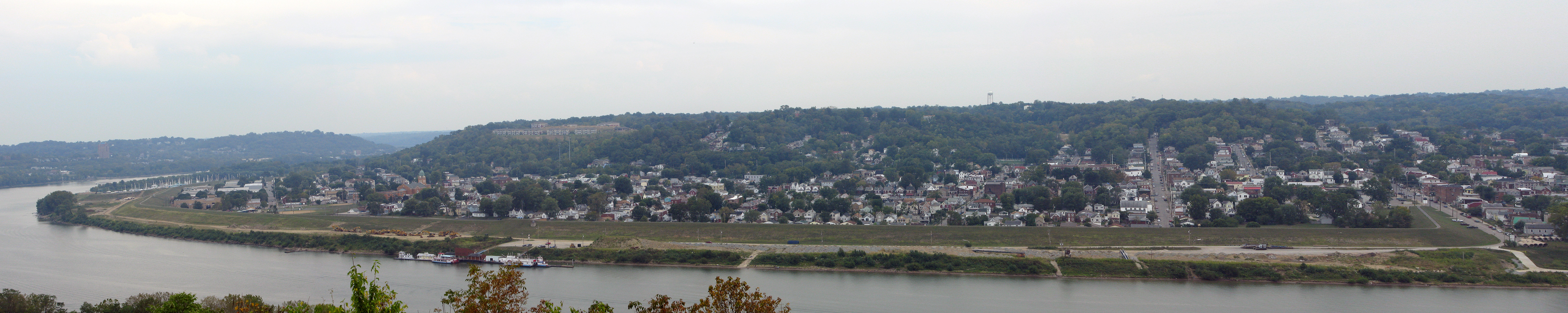 The Ohio River viewed from Eden Park
