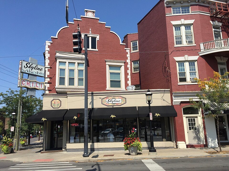 Skyline Chili in the Clifton Gaslight District of Cincinnati